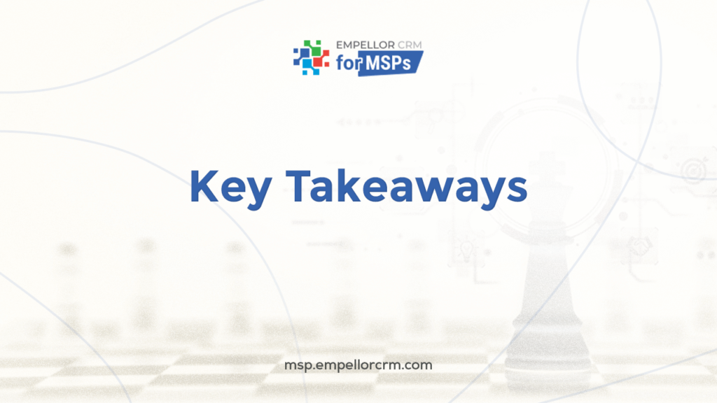 Track KPIs and Scale Recurring Revenue with the Right System - Key Takeaway